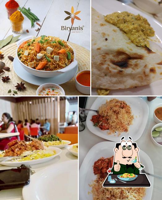 Food at Biryanis and More