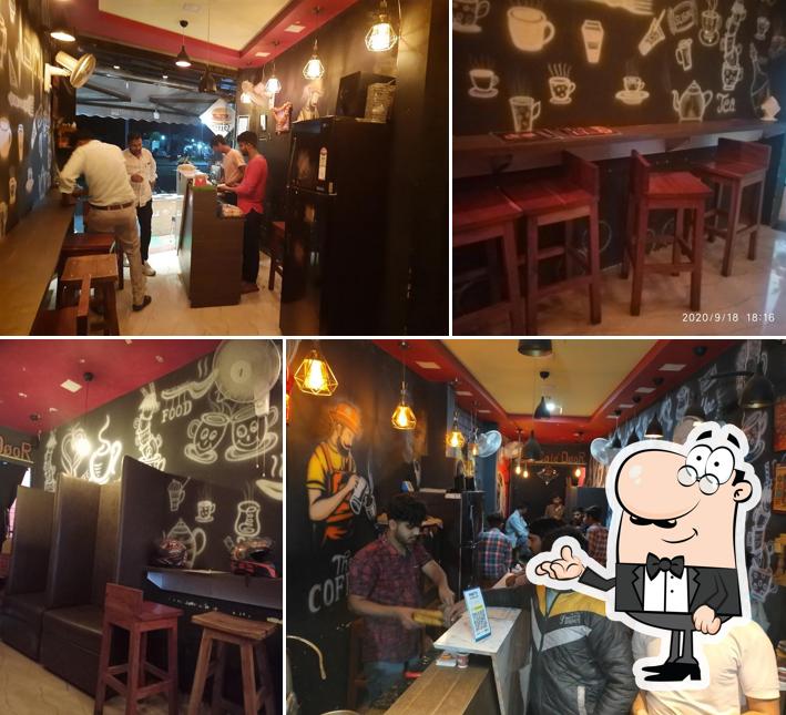 The interior of Cafe Door