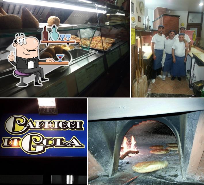 Dai un'occhiata agli interni di Capricci di Gola