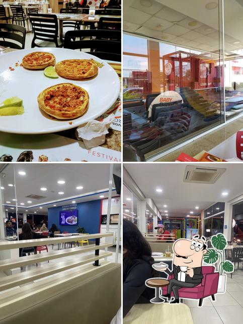 Veja imagens do interior do Habibs