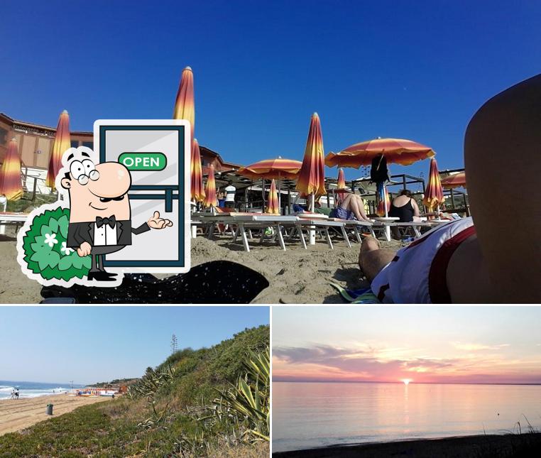 Gli esterni di Mahili Beach Sciacca | Stabilimento Balneare | Pizzeria sul Mare