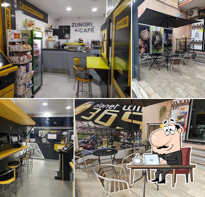 Gli interni di zungri cafè