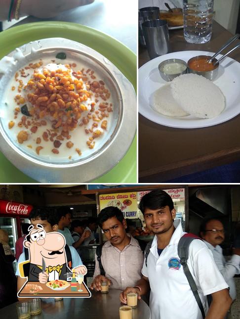 The picture of food and bar counter at RENUKA VEG