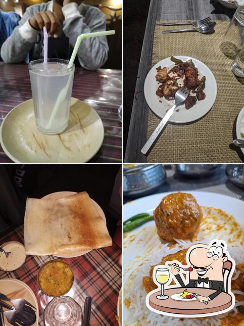 Food at Ajatsatru Hotel