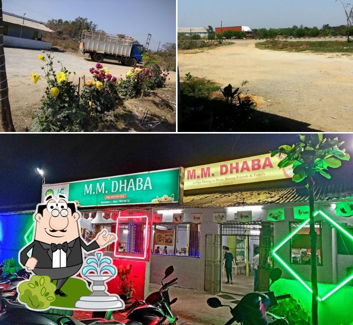 The exterior of MM DHABA
