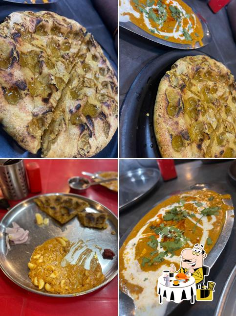 Food at Om Dhaba Restaurent