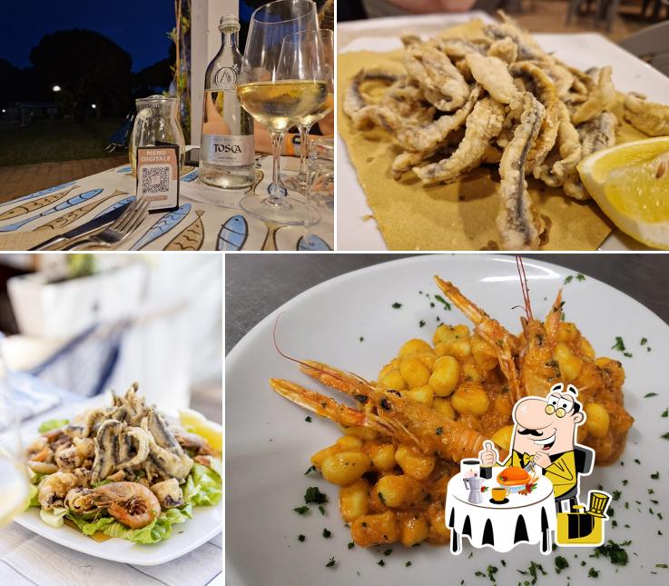 Cibo al Ristorante le Piscine dal Ricca
