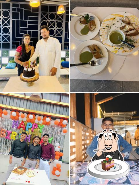 Chocolate cake at Sky Heaven