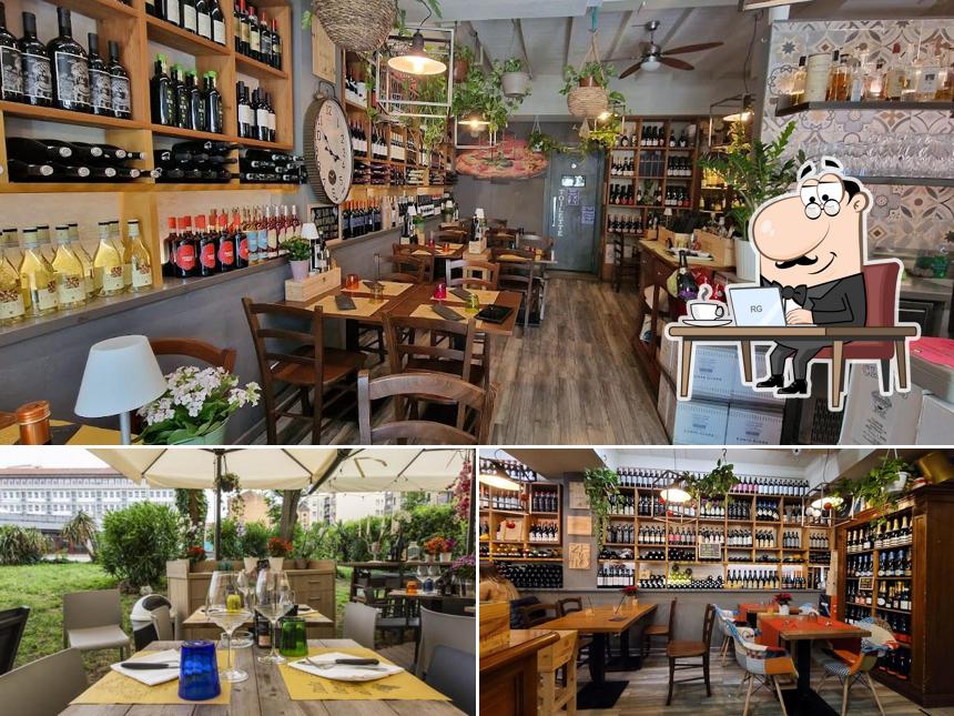 Gli interni di Locanda degli Scaligeri