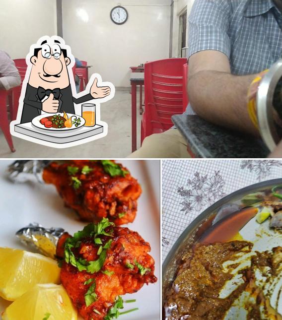 The picture of Barbeque corner restaurant BBQ’s food and interior