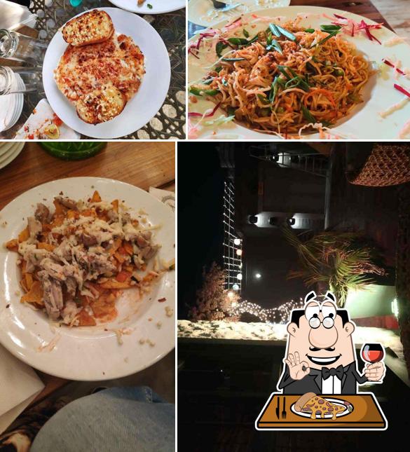 Order pizza at Atmosphere - Premium Lifestyle Cafe