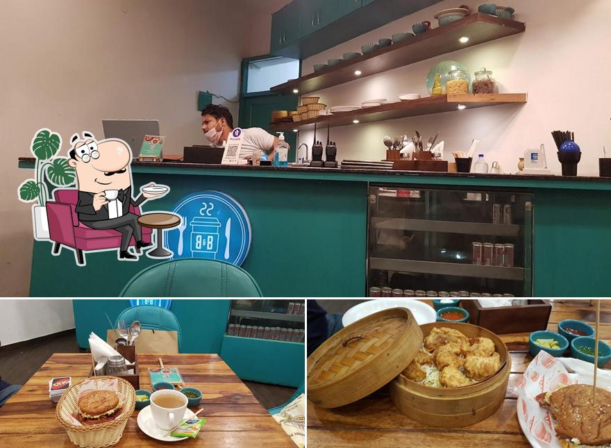 Bites And Brew - Cafe and Diner (Vikaspuri) is distinguished by interior and food