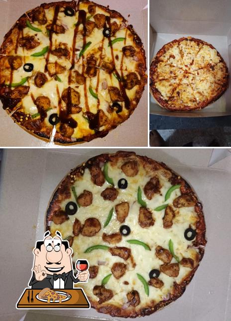 Order pizza at Brother's Buffet Multicuisine Restaurant