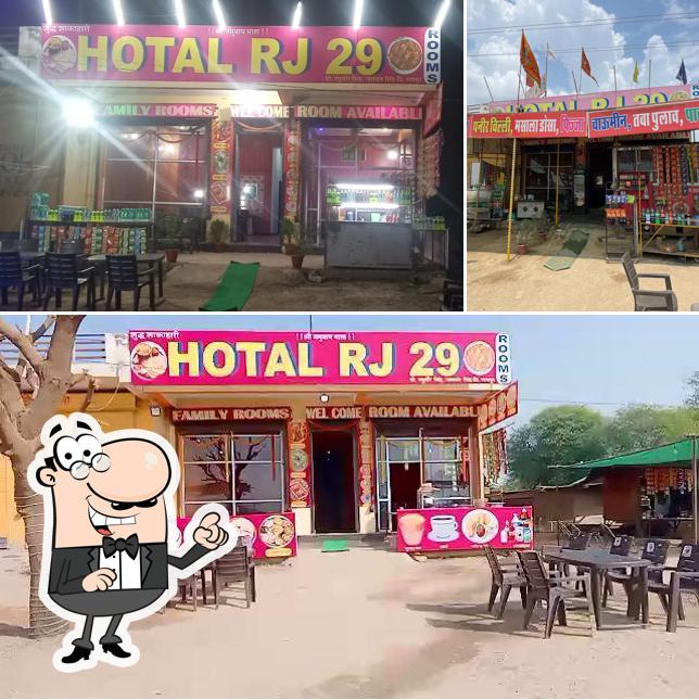 The interior of Champawati Hotel & Restaurant
