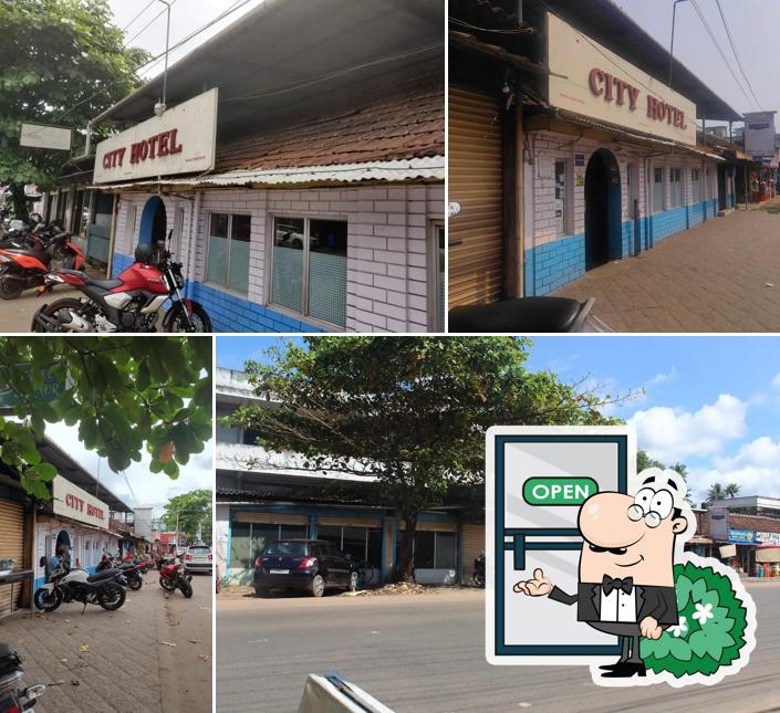 Enjoy the view outside City Hotel