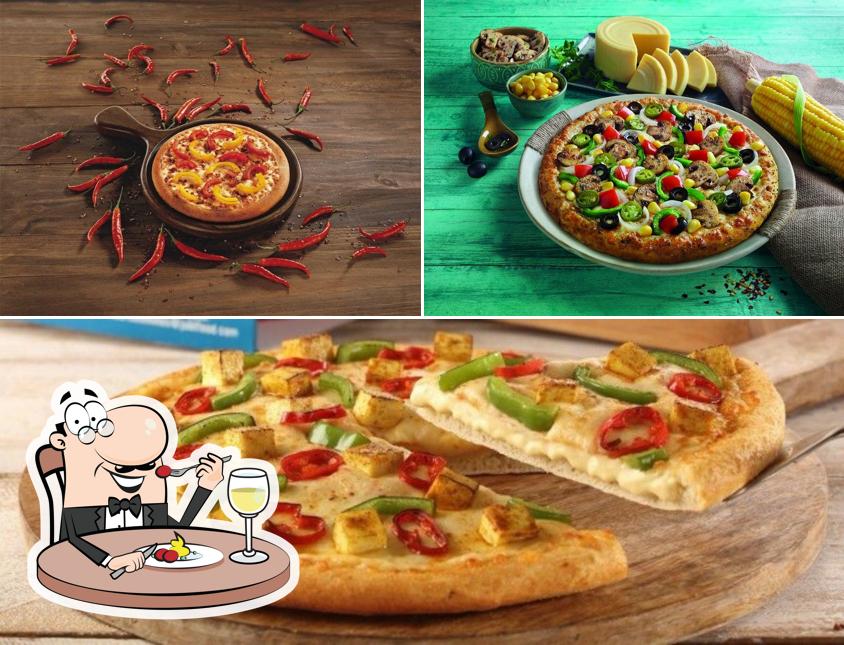 Food at Domino's Pizza