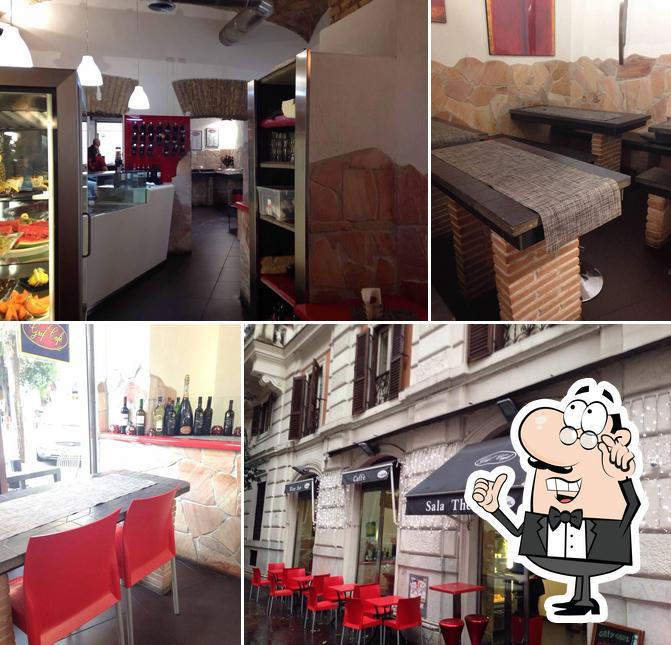 Gli interni di Grif Cafè