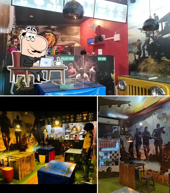 Check out how Infinity Cafe Marunji looks inside
