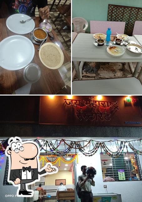 The interior of Jay Maharashtra Restaurant