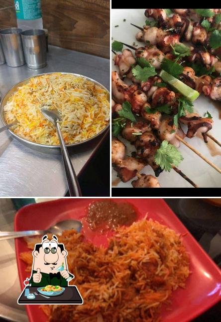 Food at Kebab Junction