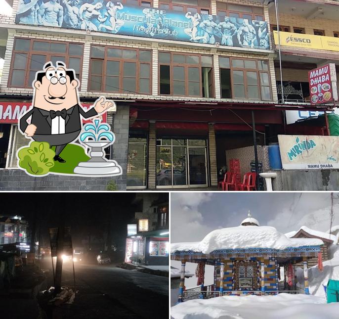 Enjoy the view outside Mamu Dhaba