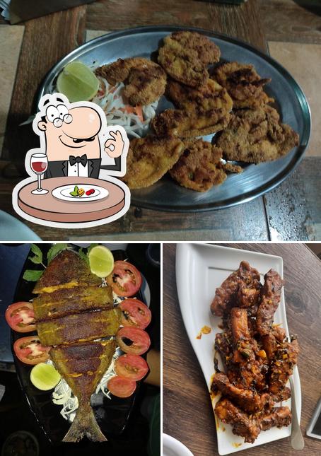 Food at Mr Farmer Family Bar and Restaurant