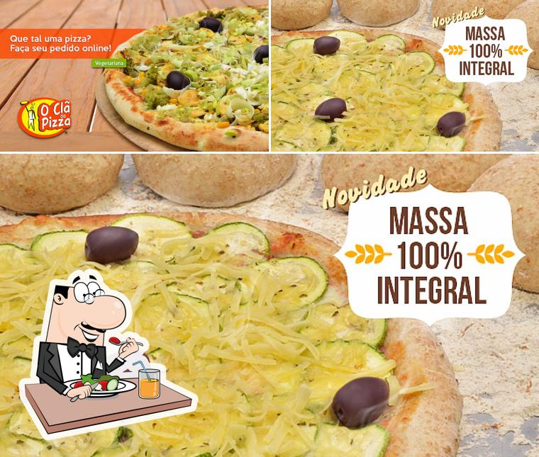 Comida em O Clã da Pizza