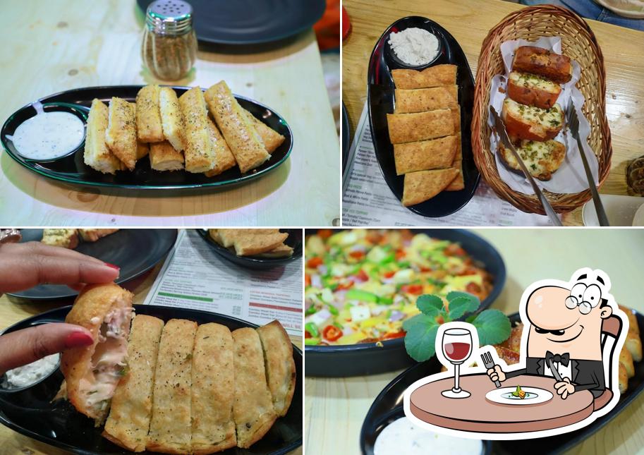 Food at Oregano Pizza