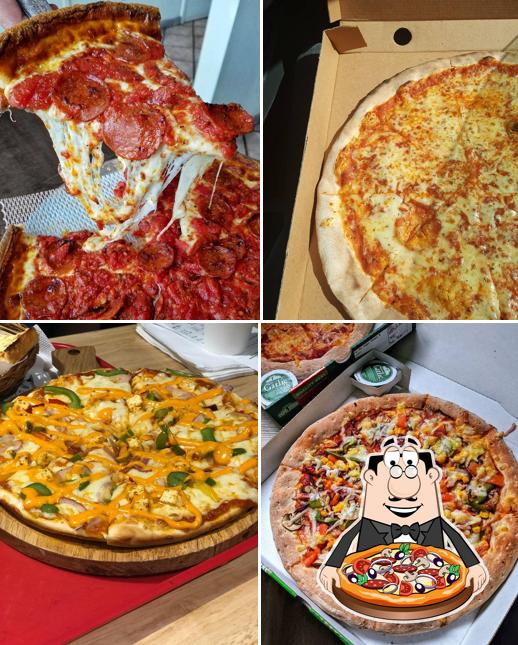 Order pizza at Prez Restaurant