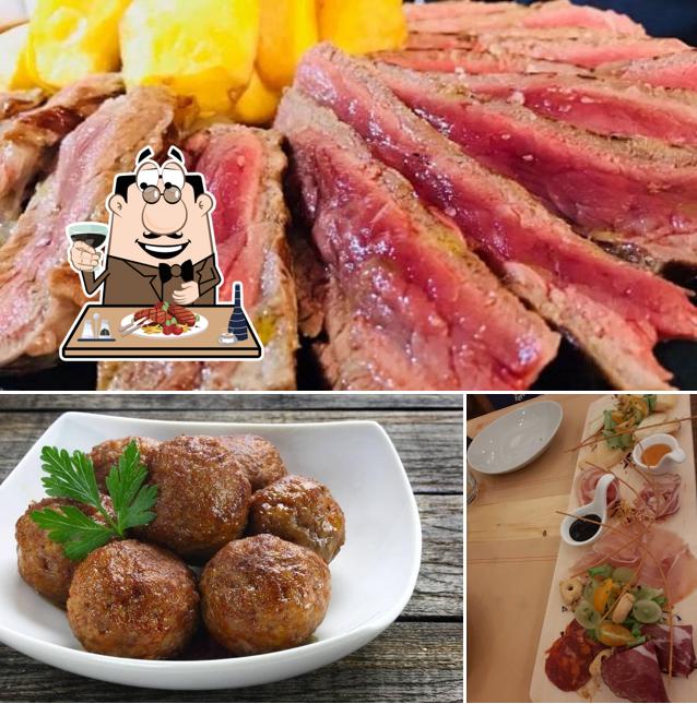 Prova i un pasto a base di carne a Stellapub