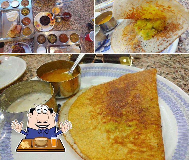 Food at Andhra Bhavan Canteen