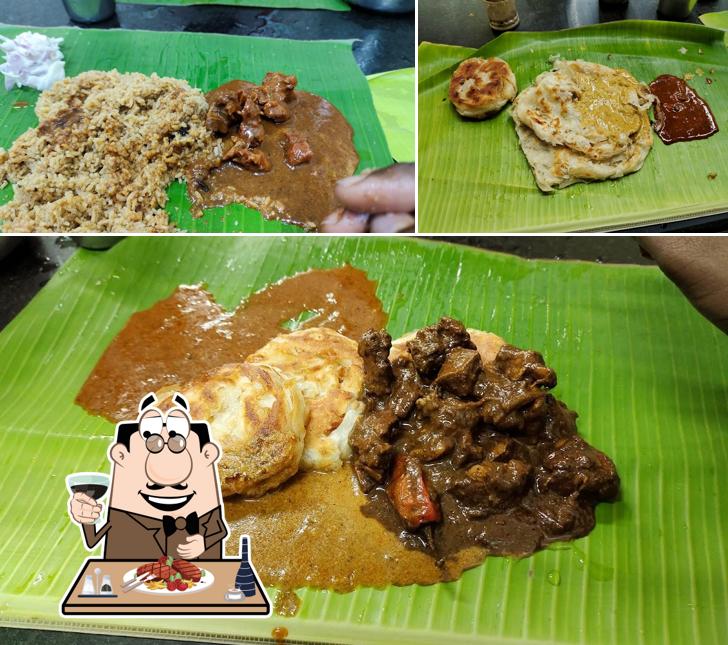 Try out meat meals at HOTEL PSR