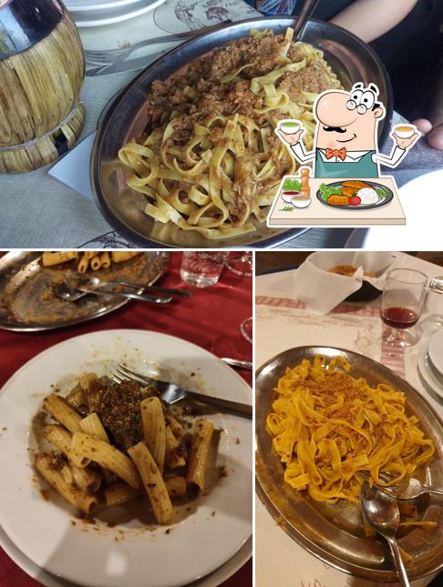 Tagliatelle al La Casa di Caccia Roveta
