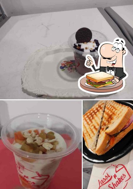 Grilled cheese sandwich at Lassi N Shakes