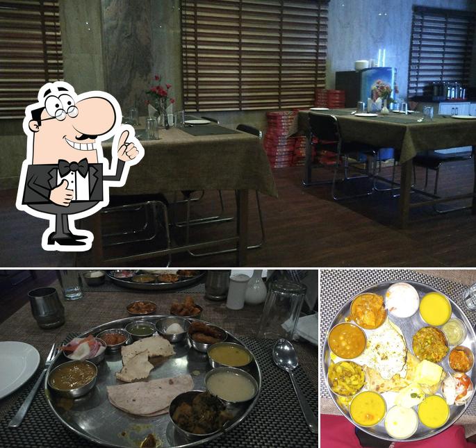 See the pic of Maharaja Restaurant(Yogendra Residency)