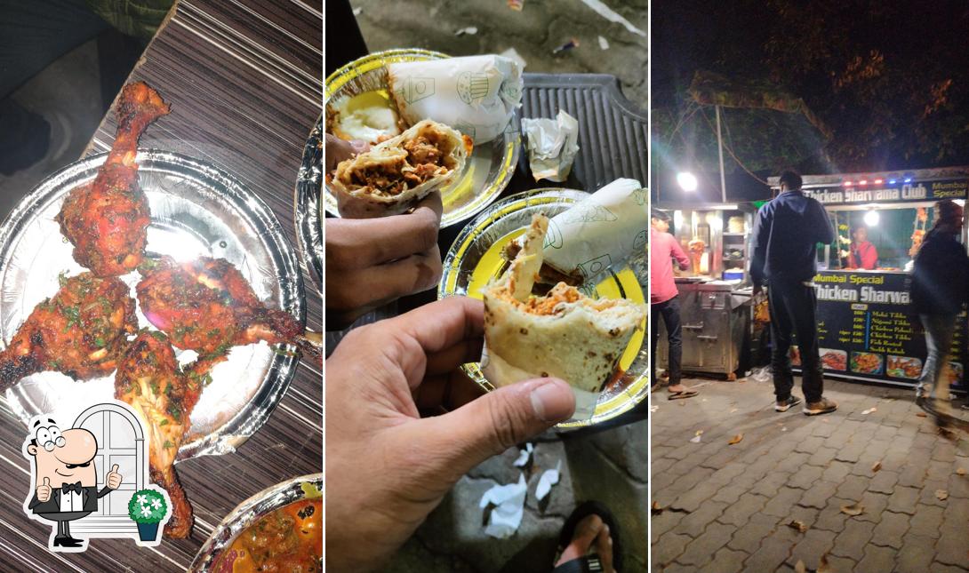The exterior of Mumbai Special Chicken Shawarma Club