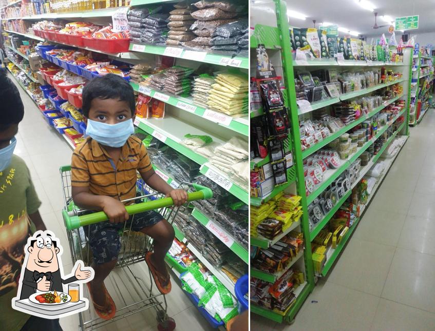 Meals at Pasumai supermarket