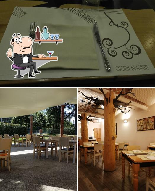 Siediti a un tavolo di Ristorante Cucina Briganti