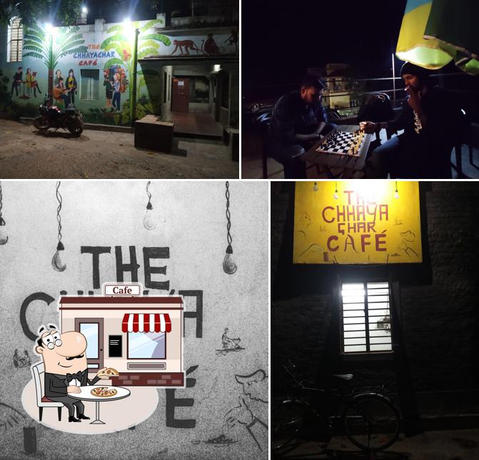 The exterior of The Chhayaghar Cafe