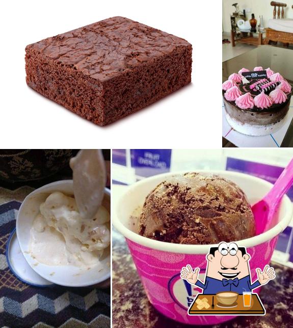 Clam chowder at Baskin Robbins