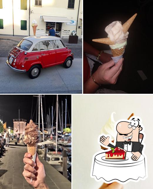 Non scordarti di ordinare un dessert a Gelateria Borgomarina