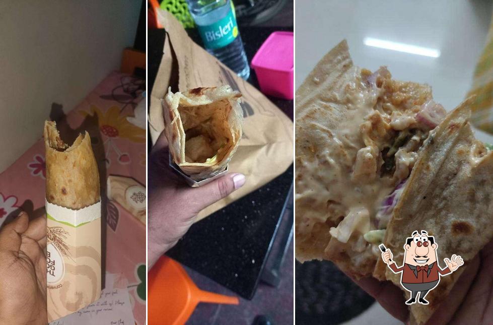 Food at Kaati Zone Rolls & Wraps