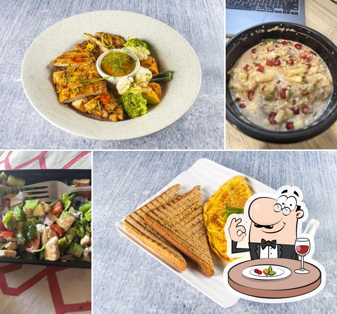 Food at Bonheur Cafe