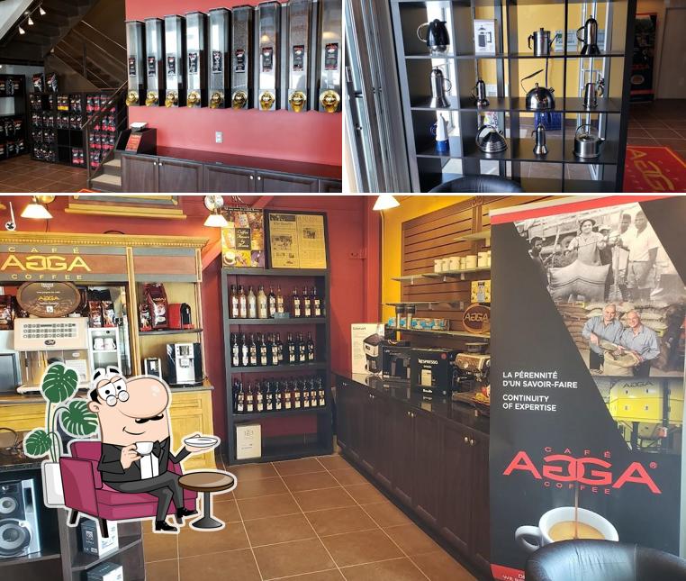 Découvrez l'intérieur de Café Agga