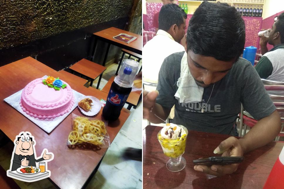 Food at Famous Bakery