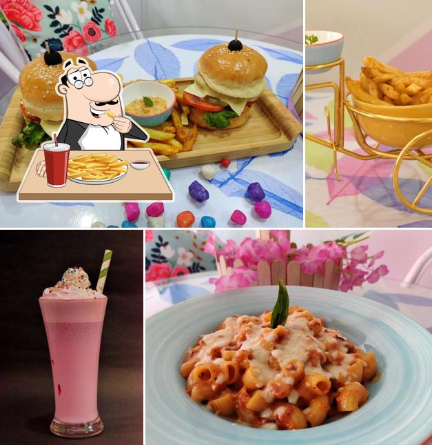 French fries at Gulp 'n Giggle Cafe