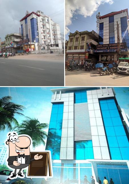 Check out how Hotel Kajal International Restaurant & Banquet hall looks outside