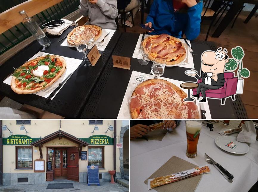 Tra le varie cose da La Filanda si possono trovare la interni e cibo
