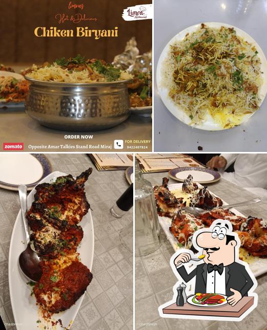 Food at Limra Restaurant