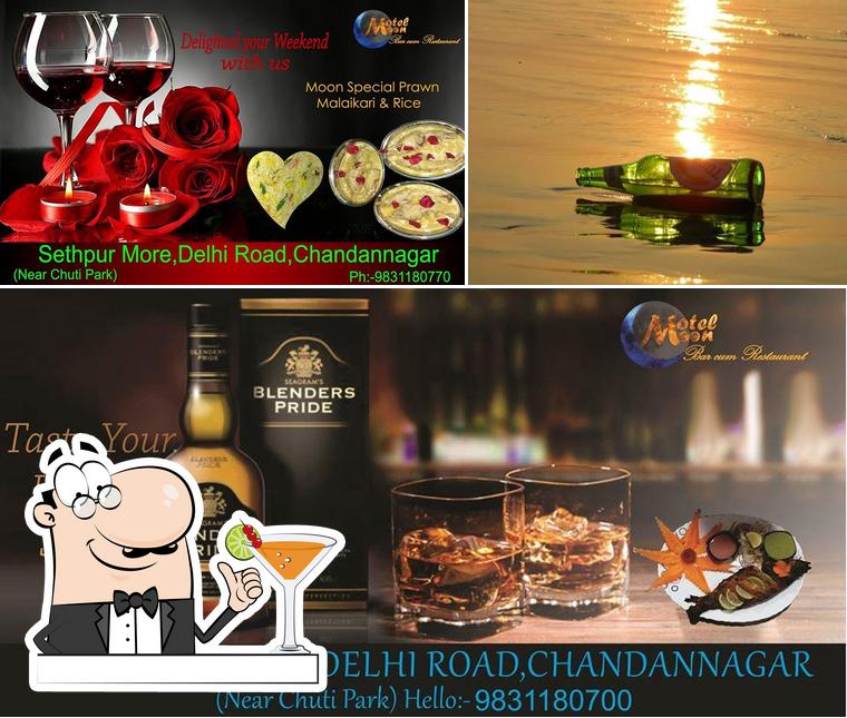 Try a drink from the menu